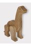 Dinos Unpainted Wooden Dinosaur Toy, Solid Beech, 18 Months+ - 4