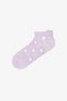 Girl's Softy Heart Cotton 4 Pairs of Booties Socks - 3
