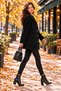 En Welsoft Women's Coat Soft Warm Buttoned - 4