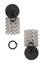 Crystal Sconce 2 Pieces Black, Stone Wall Sconce, Modern Decorative Sconce, Crystal Detailed Wall Lighting, Living Room, Bedroom and Hallway Lighting - 4