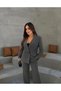 Special Edition Jacket Palazzo Trousers Anthracite Suit - 3
