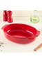 Elissa Oval Oven Dish Red 31 cm - 2