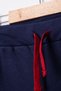 Boy's Oversized Belt and Leg Ribbed Knit Printed 3 Thread Sweatpants - 5