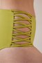 High Fashion Oil Green Bikini Bottom - 3
