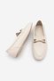 Women's Loafer Moccasin Buckle Classic Casual Shoes Tavelo Ecru - 7
