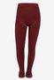 Girl's Pretty Knit Wine Color Pantyhose