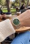 Women's Double Color Luxury Design Retro Steel Wristwatch - 6