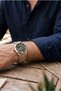 Steel band calendar men's wristwatch - classic design - 2