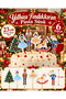 Christmas Themed Nutcracker Ballerina Toothpick Cake Decoration 6 Large Pieces - 3