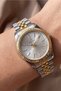 Women's Double Color Luxury Design Retro Steel Wristwatch - 7