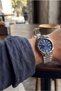 Steel band calendar men's wristwatch - classic design - 4