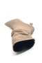 Feles Women's Back Zippered Drawstring Boots MINK - 4