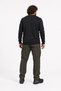 Large Size Sweatshirt Crew Neck Leather Arma 22703-black - 2