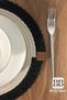 Set of 6 Handmade Jute Placemats, Bohemian Wicker American Serving Set, Decorative Table Setting, 33 Cm. - 6