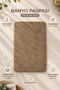 Aura Modern Patterned Brown Bath Mat – Non-Slip Base, Water Absorbent, Quick Drying (40X60) - 3