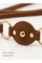 Suede Knot Detailed Belt with Ball Accessories, Dress Belt, Jacket Belt, Shirt Belt - 2