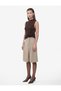 High Collar Viscose Blended Sleeveless Knitwear Undershirt - 2