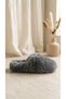 Women's Smoked Closed-Front Extra Long Soft Furry House Slippers 2cm Bynd04 - 8