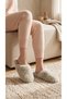 Women's Stone Closed-Front Extra Long Soft Furry House Slippers 2cm Bynd04 - 2