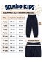 Winter Fleece-Lined 3-Thread Pocketed Unisex Children's Sweatpants for Girls and Boys, High Quality with Fleece Lining Inside. - 4
