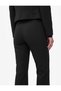 Slim Fit Viscose Blend Flared Trousers - 4