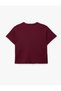 Ornamented Button Short Sleeve Crew Neck T-Shirt - 7