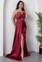 Satin Strapless Evening Dress - 13455 - 6