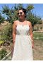 Belted Design Collar Patterned Maxi Dress - 5