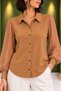 Long Tulle Sleeve Shirt - 6