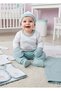 Gaye Baby Girl Clothes Set with Cork Embroidery, 10 Pieces, Hospital Release Zibin Set.
