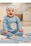 Baby Boy Organic 0-3 Months Koala Embroidered 10-Piece Hospital Release Zibin Set