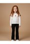 Long Sleeve Camisole Ecru Girl's Tshirt - 2