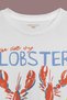 You Are My Lobster Love Friends Love Love Lobster Printed White T-Shirt Short Sleeve T-Shirt - 2