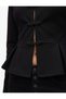 Mandarin Collar Ornate Button-Detail Slim Fit Long-Sleeve Crepe T-Shirt - 4
