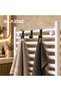 Stainless Steel 3-Piece Over-The-Door Towel Rack Kitchen Cabinet Hanger Shower Cabin Hanger Towel Robe Hanger Without Drilling - Bth-020