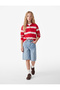 Pocket-Detail Loose-Fit Cotton Denim Bermuda Shorts