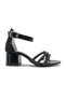 İremsu 1441 Girl's Evening Dress Stoned Heeled Shoes BLACK - 2