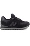 102 19250 Black Smoked Color Genuine Leather Casual Daily Sports Shoes