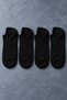 Winter Thick Towel Short Booties Socks Toe Seamless 4 Pairs