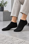 Winter Thick Towel Short Booties Socks Toe Seamless 4 Pairs - 2