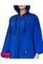 Raincoat with Long Hat and Pocket Detail Italian Water Resistant - 2