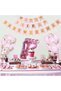 Baby Shower Decorations Pink, Girl Balloon Set with Foil Banner & Confetti Balloons - 5
