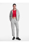 Three-Threaded High-Waisted Comfortable Fit Pocketed Barrel Sweatpants