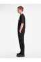 Brushed Cotton Relaxed Fit Wide Leg Sports Sweatpants - 2