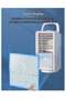 Desk Fan, Portable, 3 Speed, Battery Operated, Misting Spray, USB Rechargeable with LED Night Light - 3