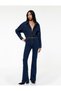 High Waist Spanish Leg Flare Dark Indigo Women's Jean Pants 6Wal40016Md