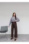 Denim Folded-Cuff Cargo Pants - 2