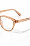 Sofya Cat Eye Honey Blue Light Protection Women's Glasses with Replaceable Optical Glass - 2