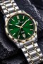 Original Men's Watch - 3 Atm Water Resistance - Silver Gold Steel Band - Japanese Calendar Movement - 2 Year Warranty - Gift Wristwatch with Stylish Box Dke2160C5 - 2