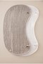 2-Piece 100% Cotton Organic Gray 4-Layer Muslin Baby Shoulder Cover / Mouth Wipes / Nickle Free Snaps